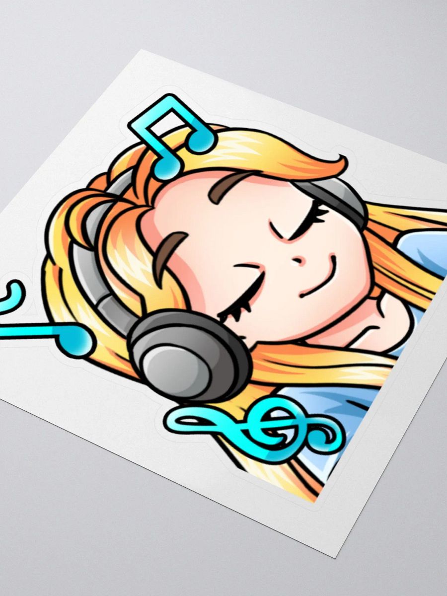 Melissa Chill Emote Sticker product image (3)