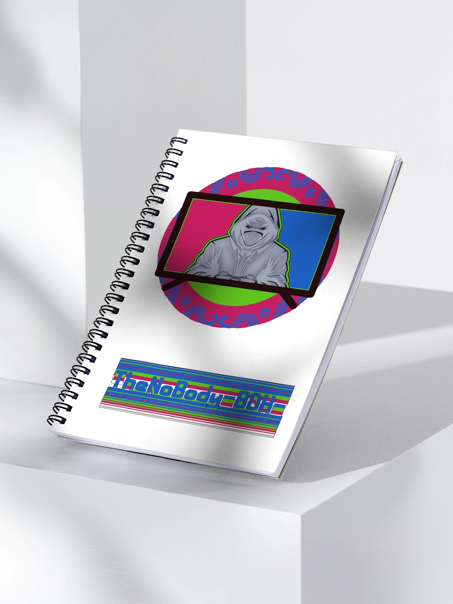 TheNoBody-BDH- Spiral Notebook product image (3)