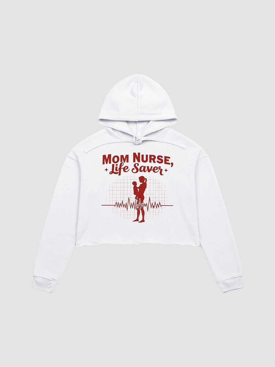 Life Saver Mom Crop Hoodie product image (2)