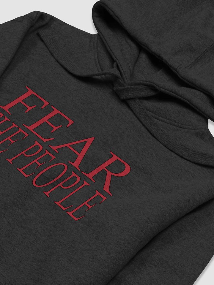 Fear The People - 01 - Red - Cotton Heritage Unisex Premium Hoodie product image (1)