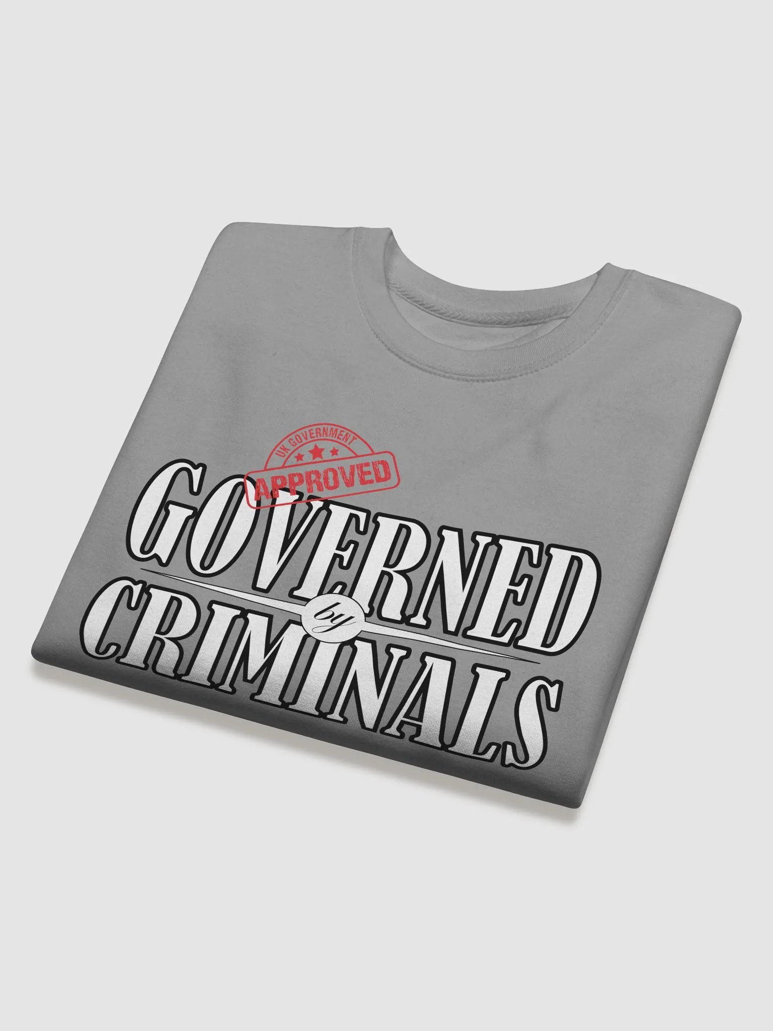 Governed By Criminals - UK Approved - Cotton Heritage Premium Sweatshirt product image (1)