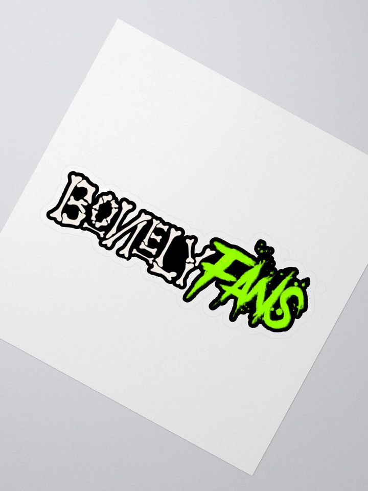 BonelyFans Kiss Cut Stickers product image (2)