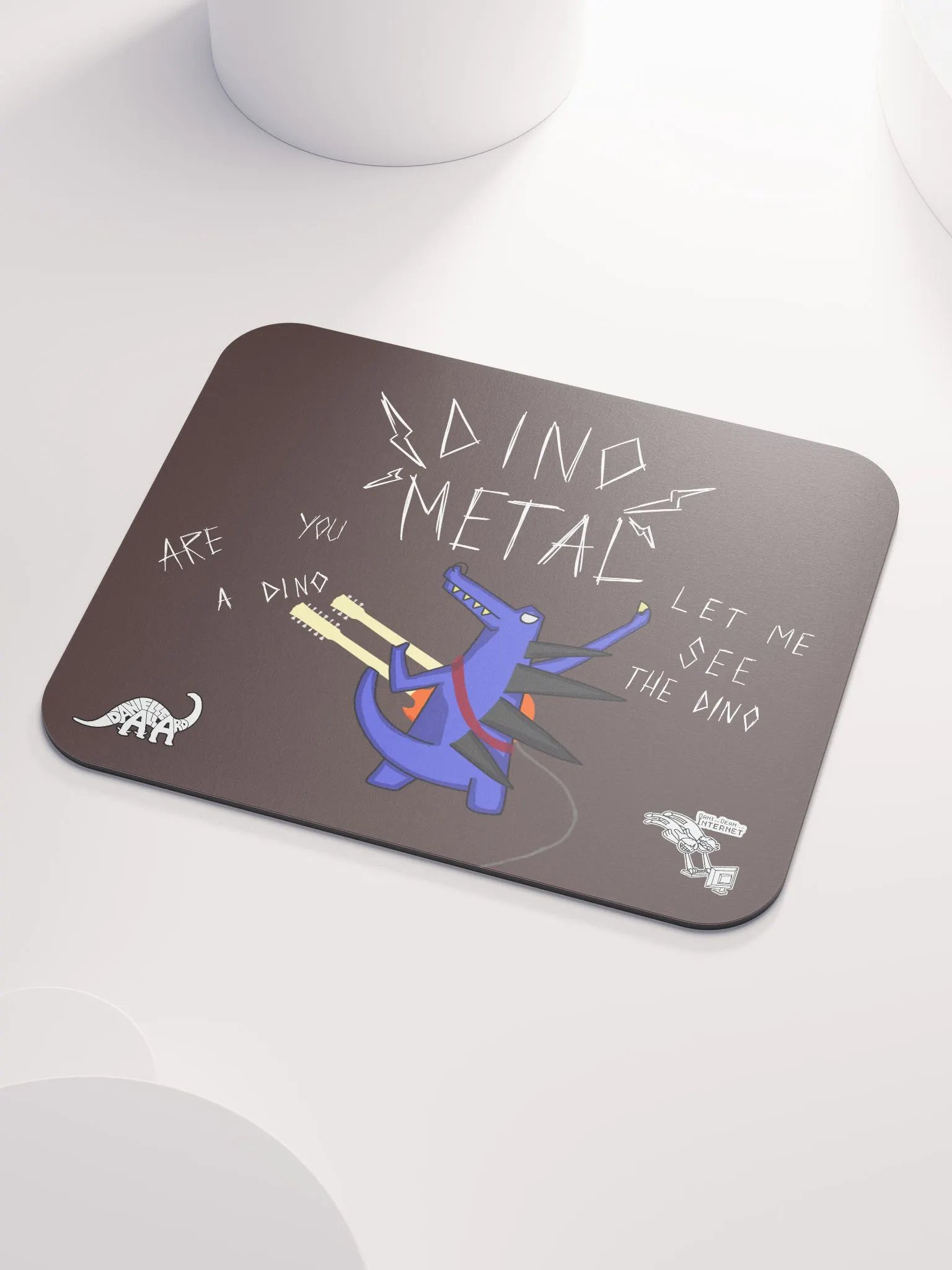 Dino Metal Mouse Pad product image (3)