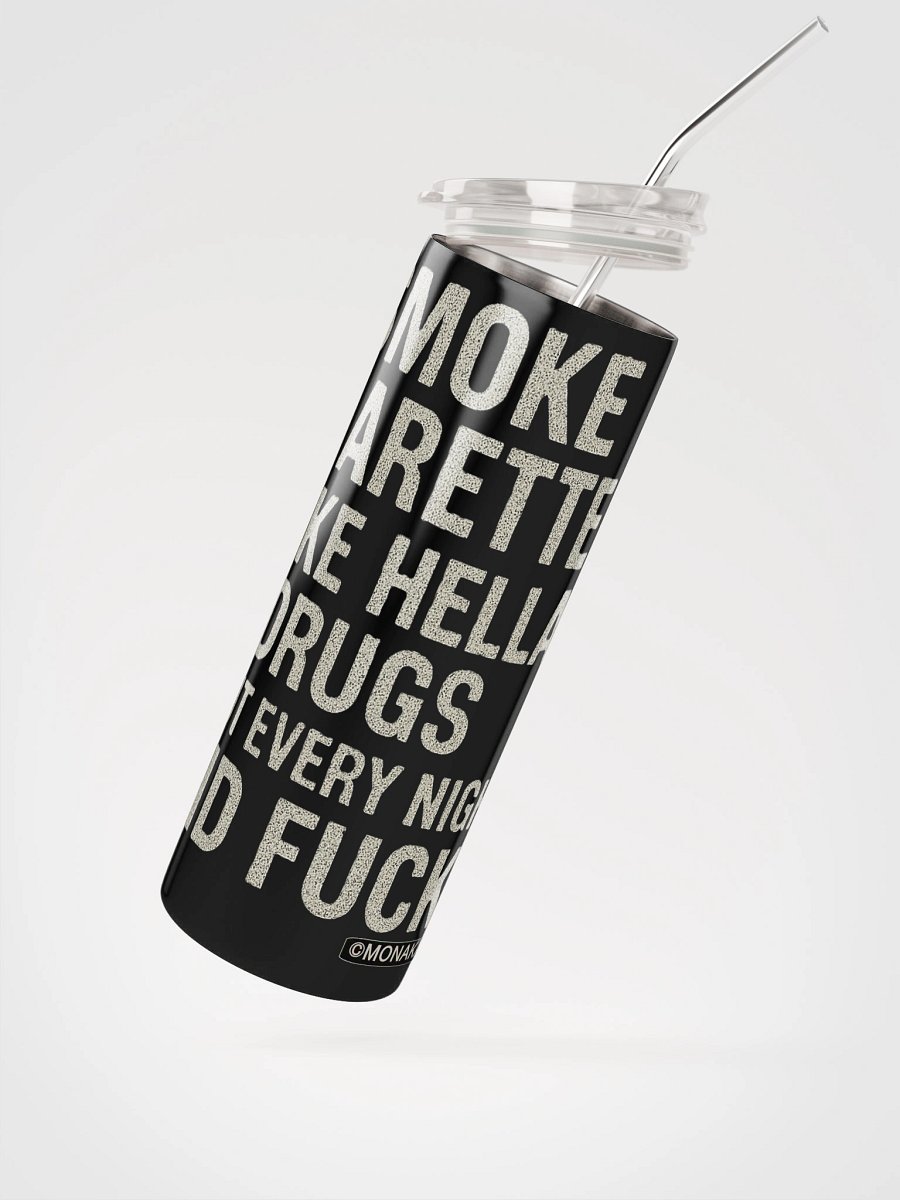 (EXPLICIT) GO OUT EVERY NIGHT AND F*** - Stainless Steel Tumbler product image (2)