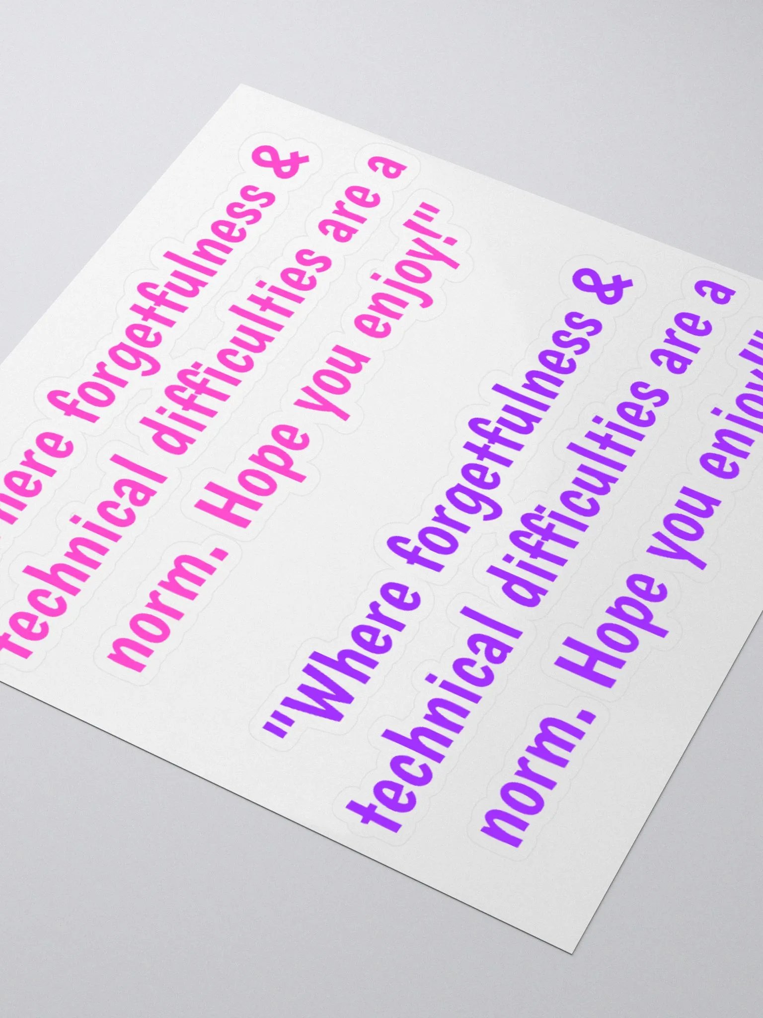 Pink & Purple Jeeper Quote Stickers product image (9)