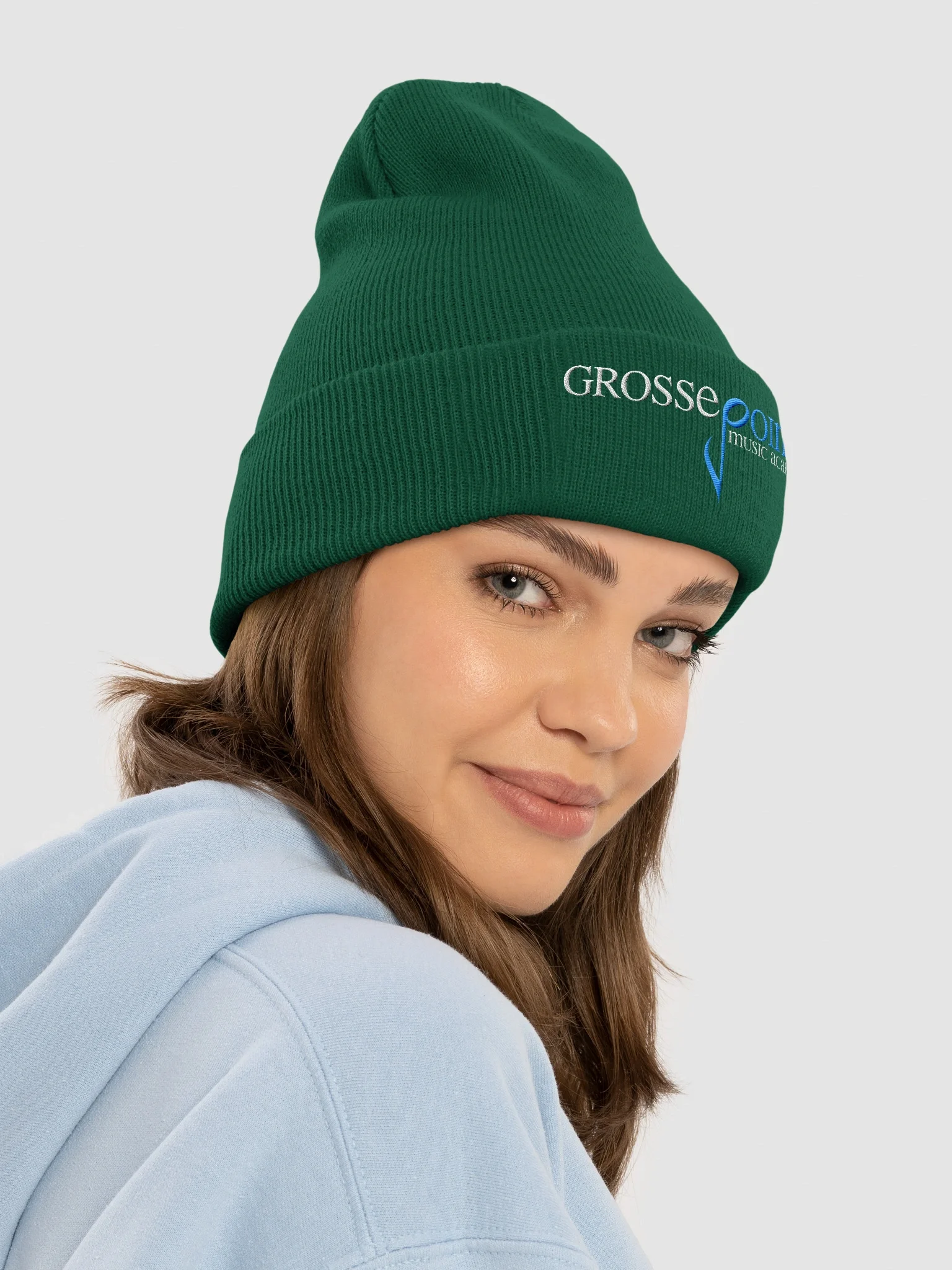Grosse Pointe Music Academy Embroidered Beanie product image (29)
