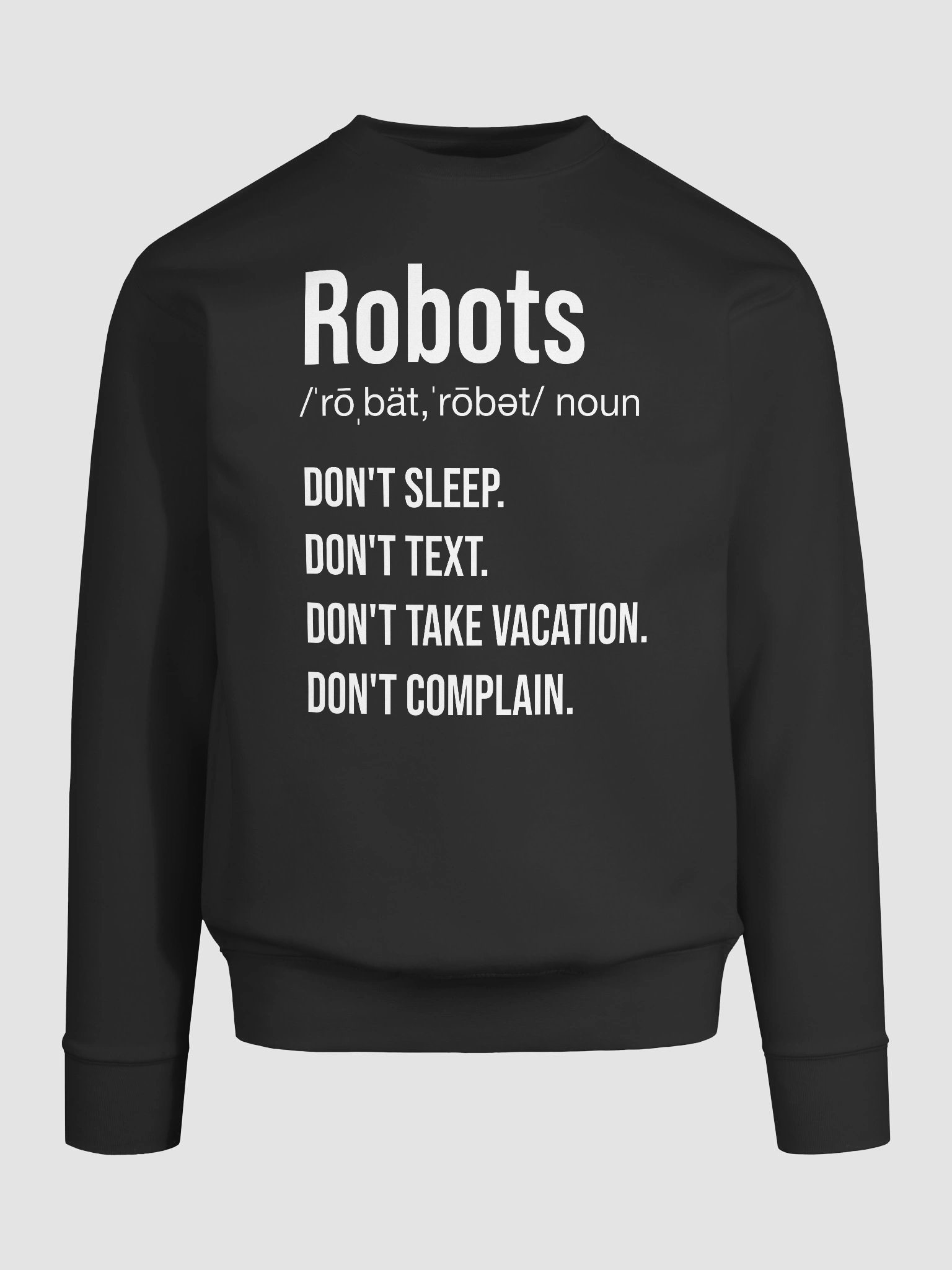 Robots: Premium Sweatshirt product image (9)