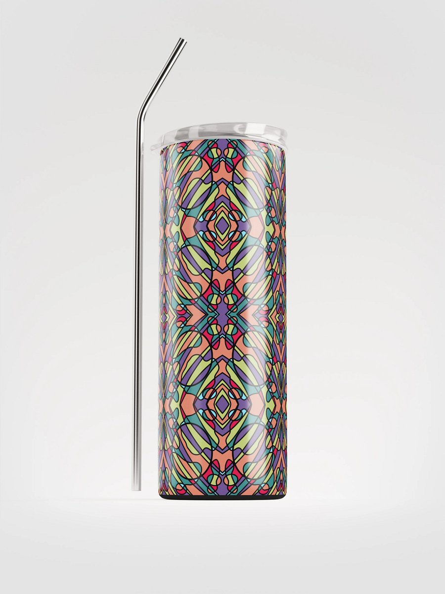 Vintage Circus Pop Art – Stainless Steel Tumbler product image (1)