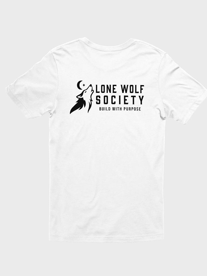 Lone Wolf Society White T-shirt product image (2)