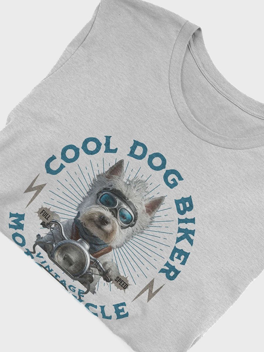 Cool dog biker T-Shirt product image (5)