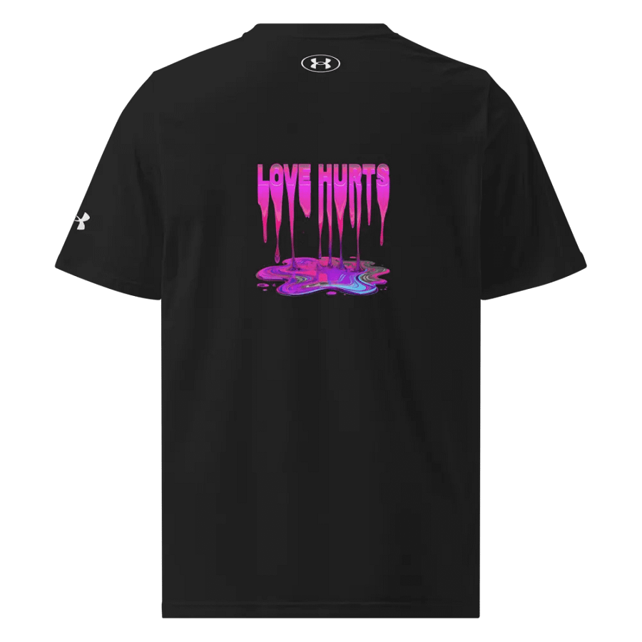Melting Love Hurts Athletic T-Shirt product image (4)