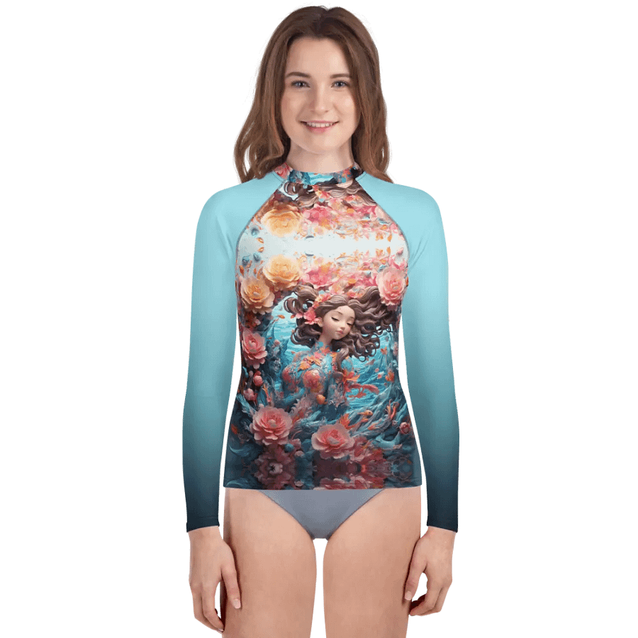 Girl rash guard phantasy sea product image (1)