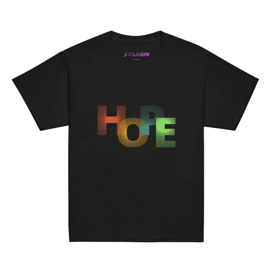 Kids HOPE T-Shirt – Colorful Youth Classic Tee product image (2)