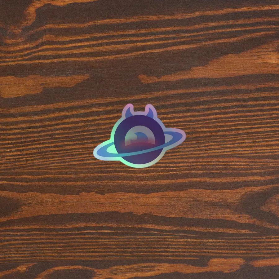 Bizzee 'Blush' Holographic Sticker product image (3)