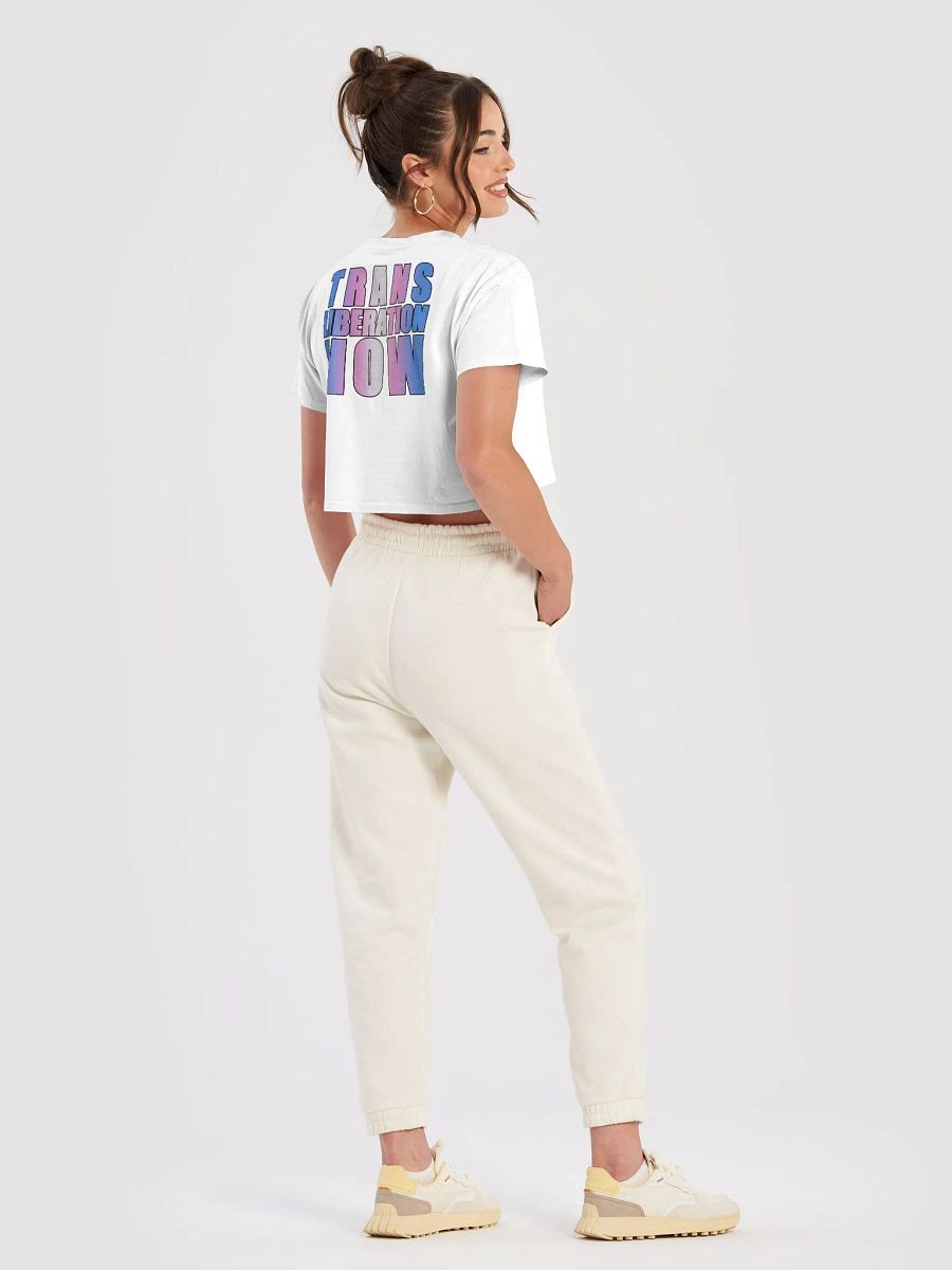 Trans Liberation Crop Top product image (7)