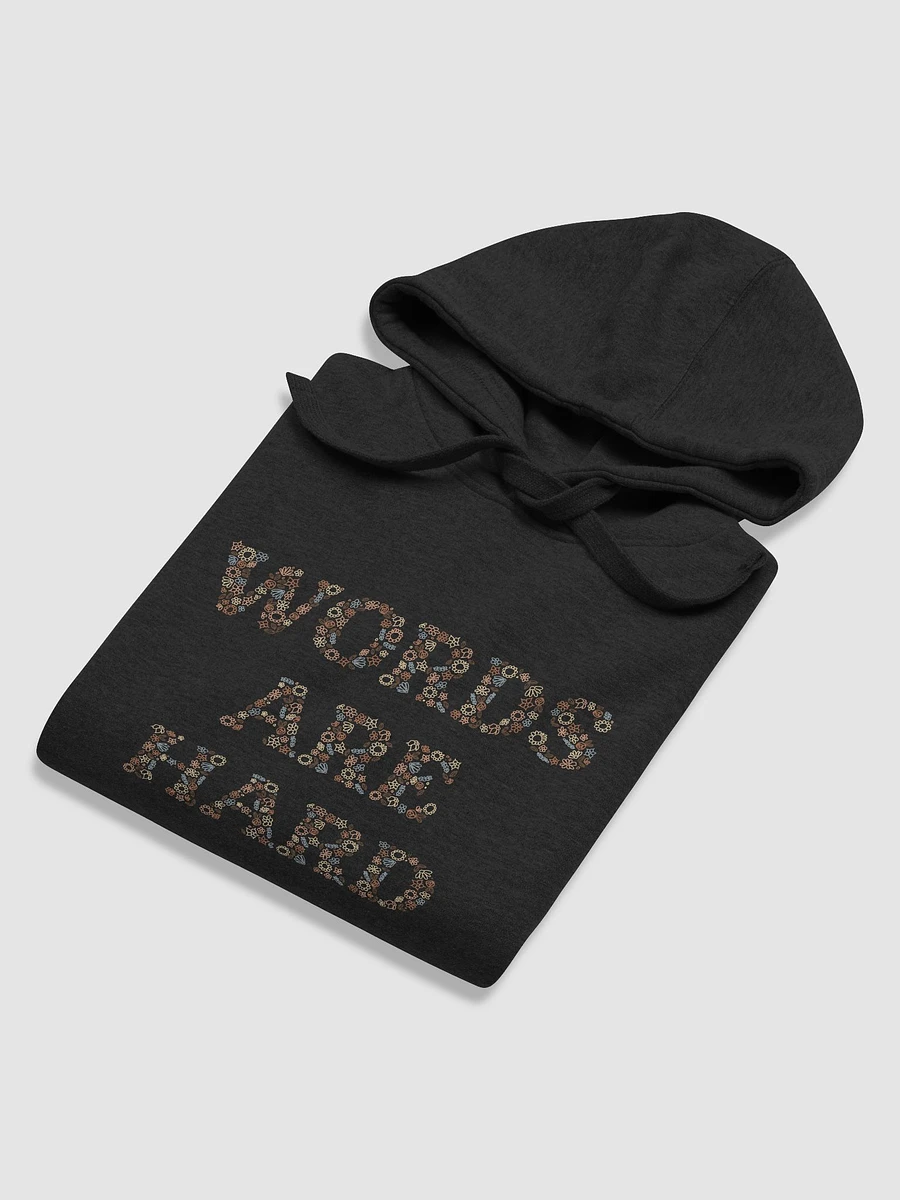 Words Are Hard (Floral) Hoodie product image (6)