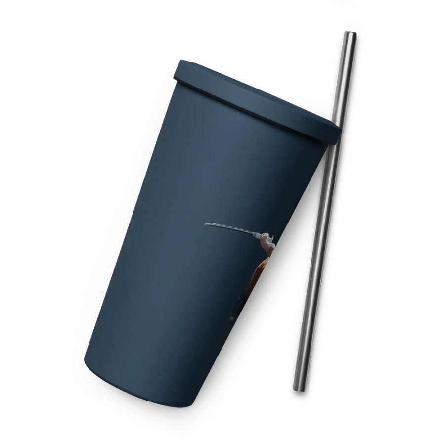 Inosuke Insulated Tumbler w/ Straw product image (4)