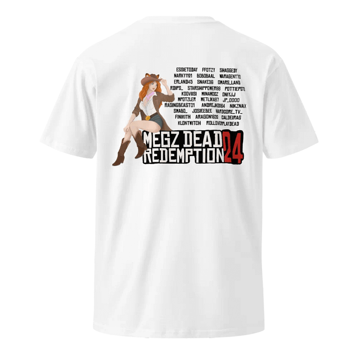 Megz Dead Redemption 24 Tee - White product image (1)