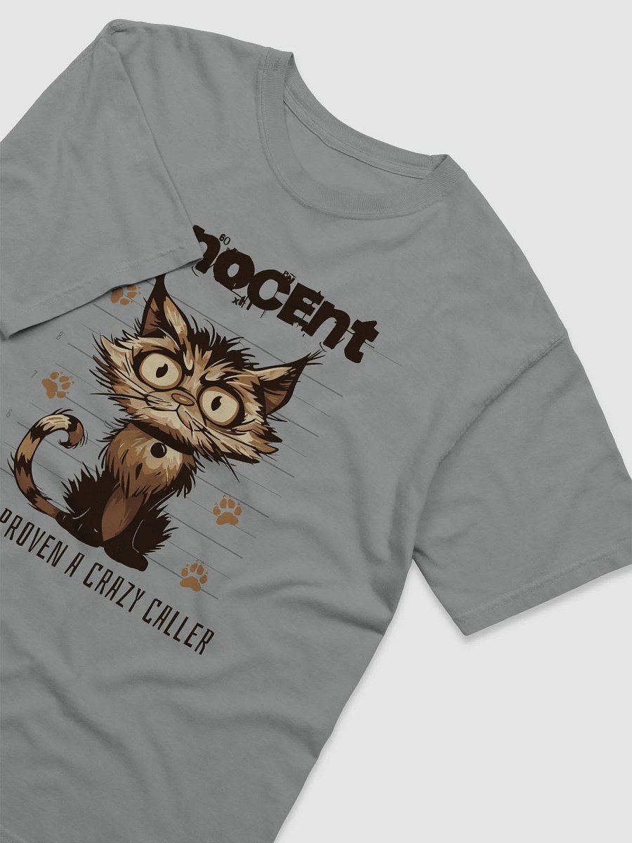 Innocent Until Proven Crazy Caller T-Shirt product image (3)