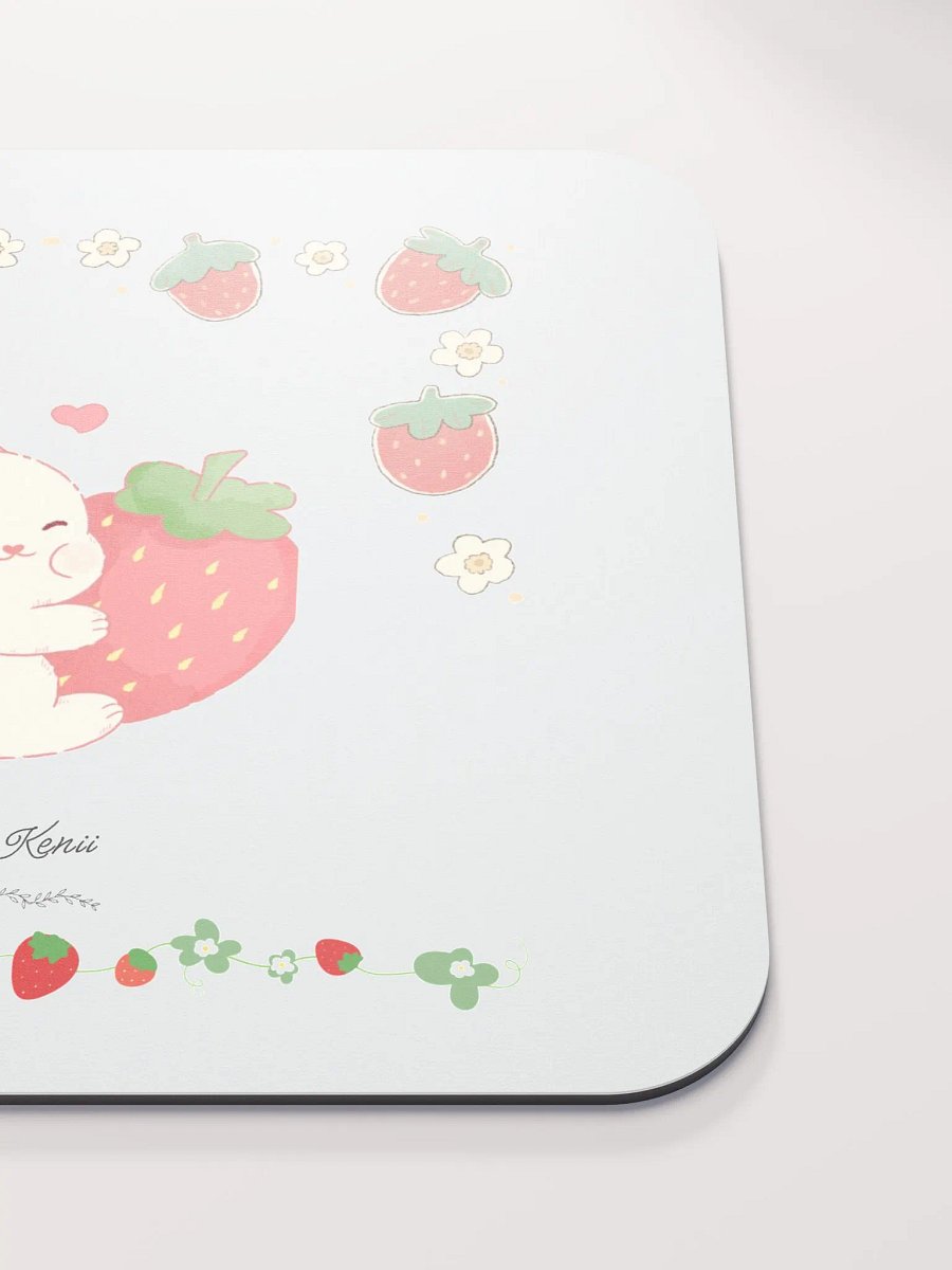 Strawberry Bunny Mouse Pad product image (5)