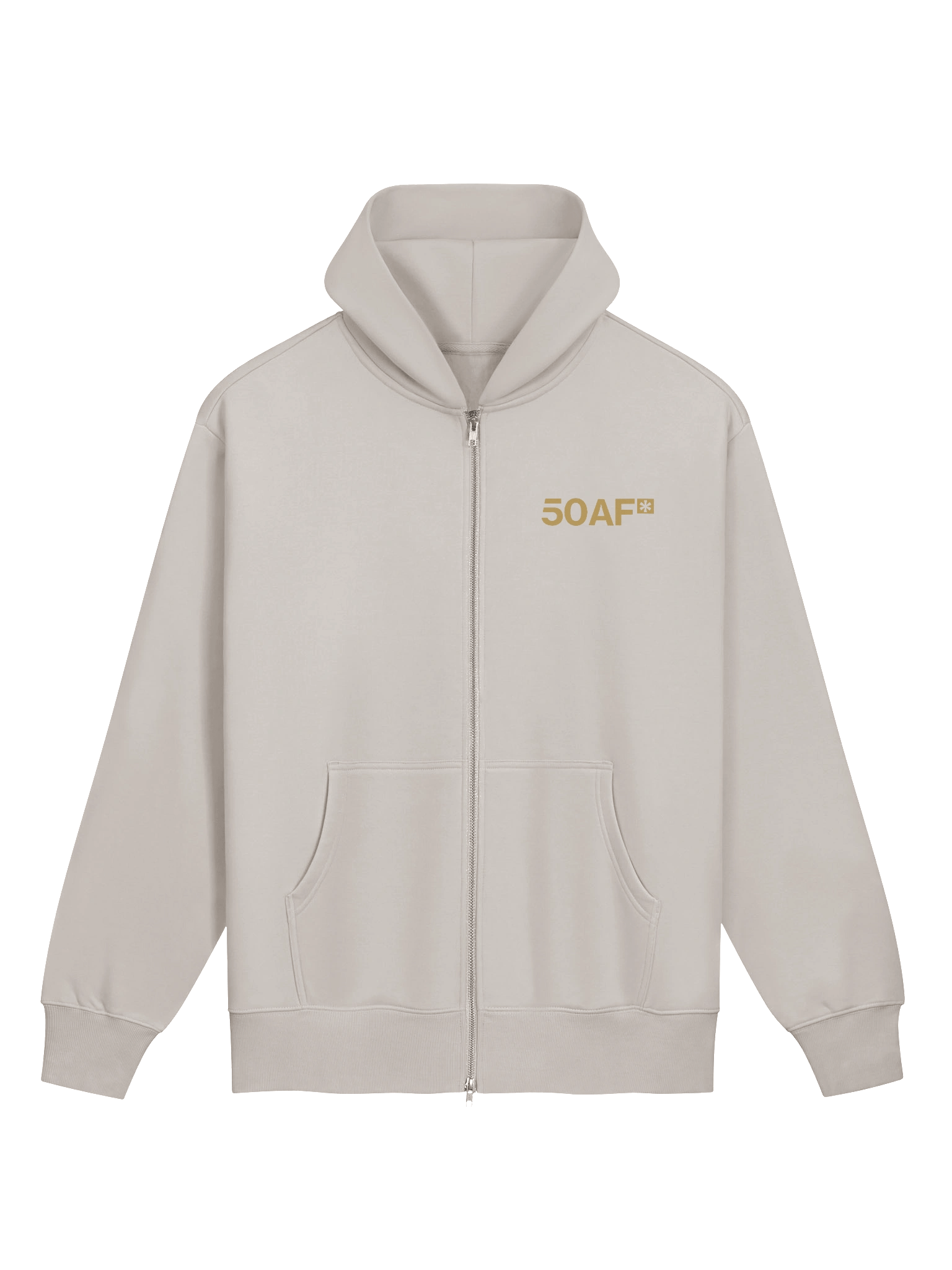 50AF™ Zip Hoodie (Satin Gold) product image (2)
