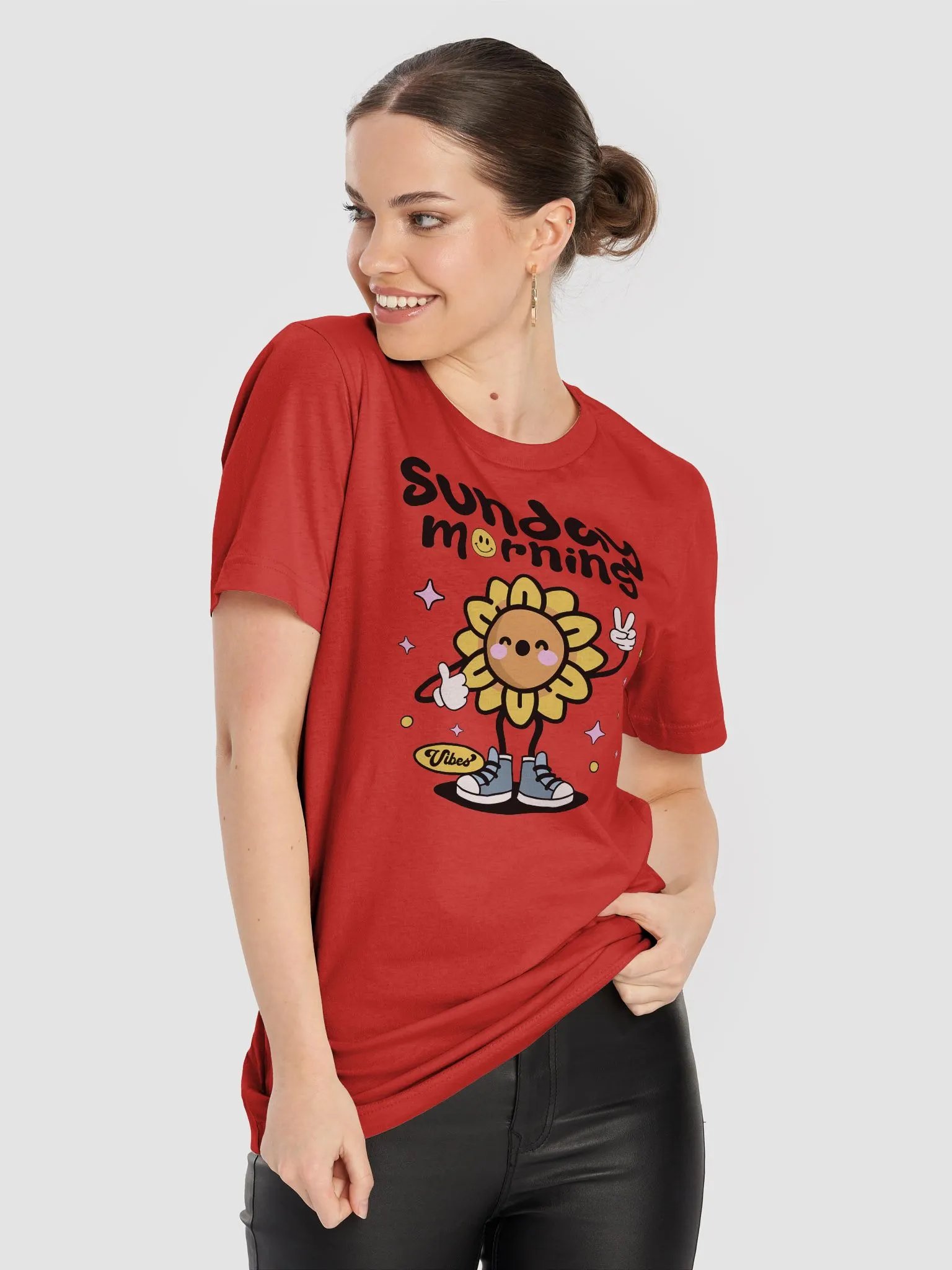 Sunday Morning Vibes Premium T-shirt product image (8)