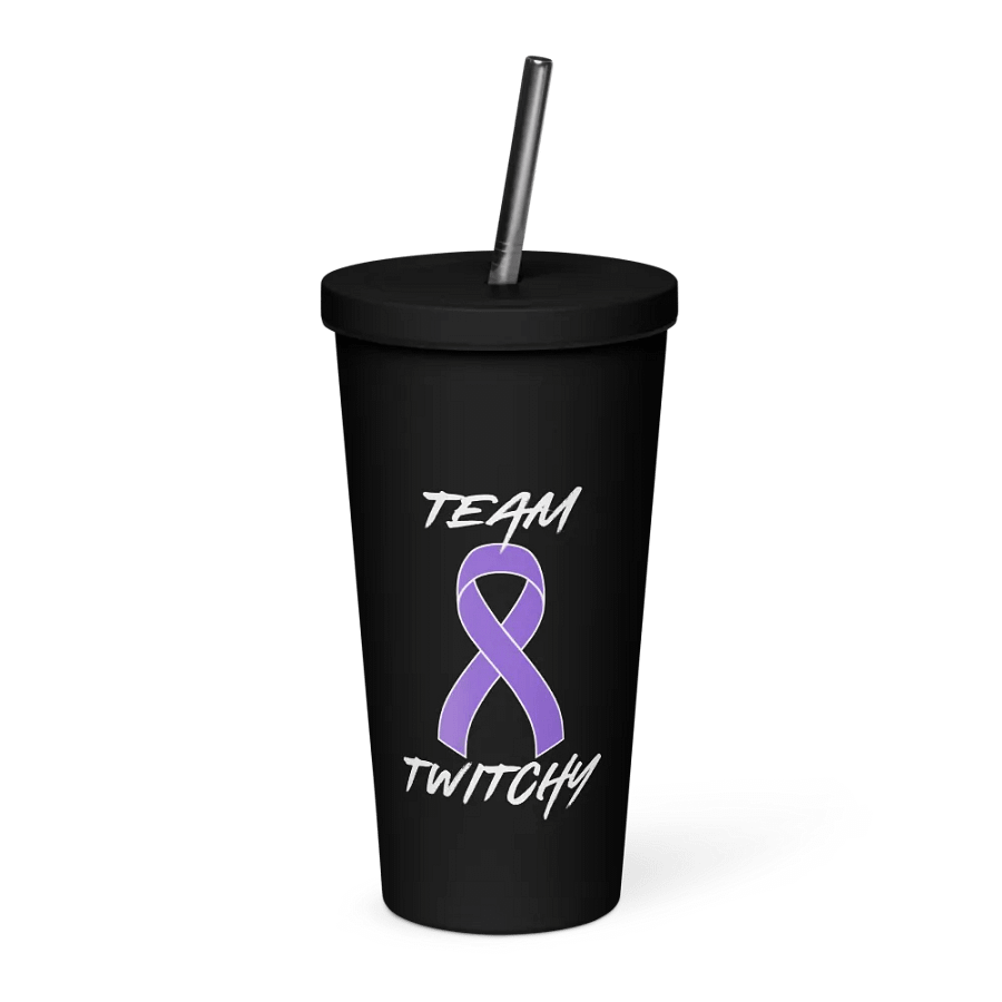 Team Twitchy Tumbler w/Straw product image (1)