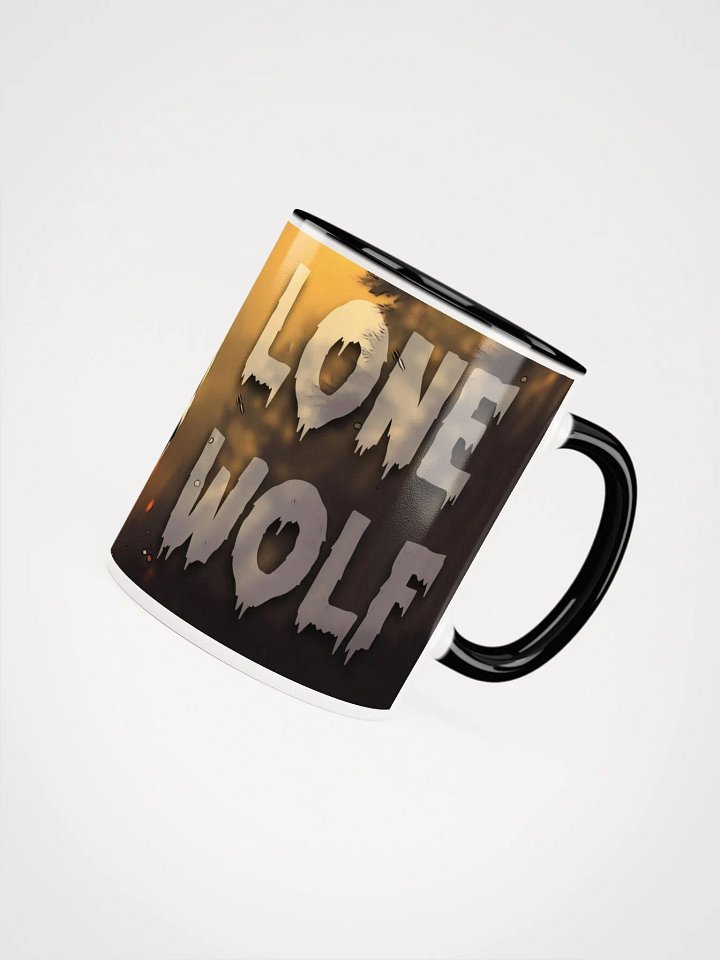 Lone Wolf Sunset Ceramic Mug product image (2)