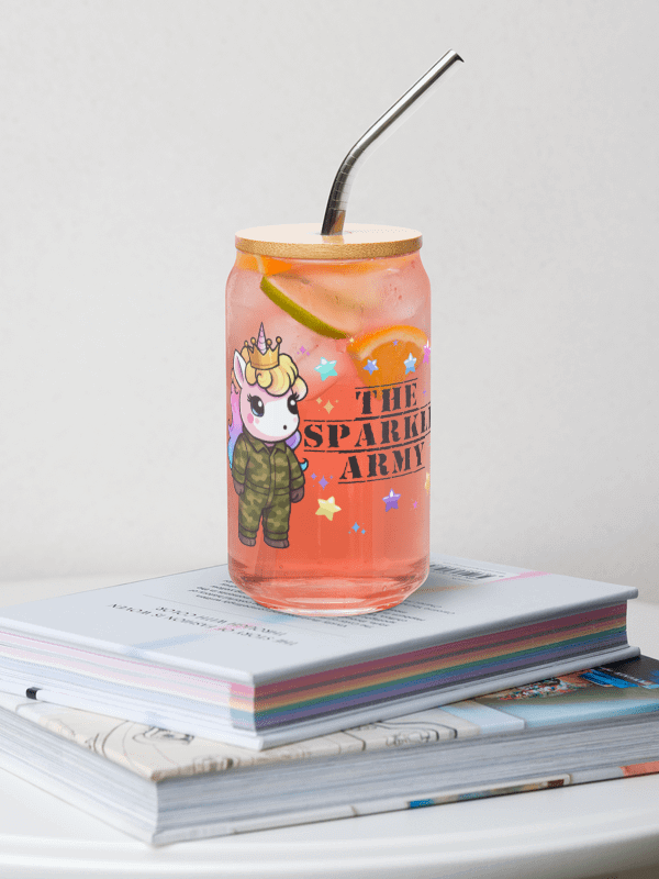The Sparkle Army - Can Shaped Glass product image (1)
