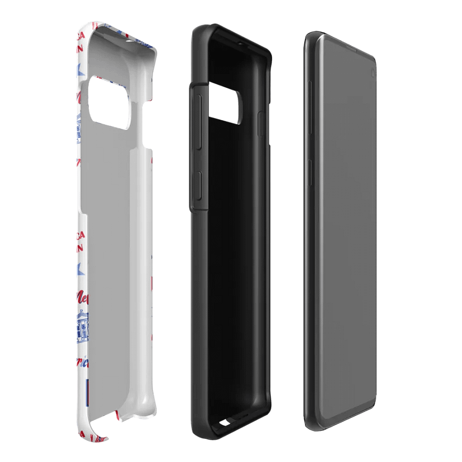 Trump 2024 Republican Patriot Make America Great Again White Pattern Phone Case for Samsung product image (3)