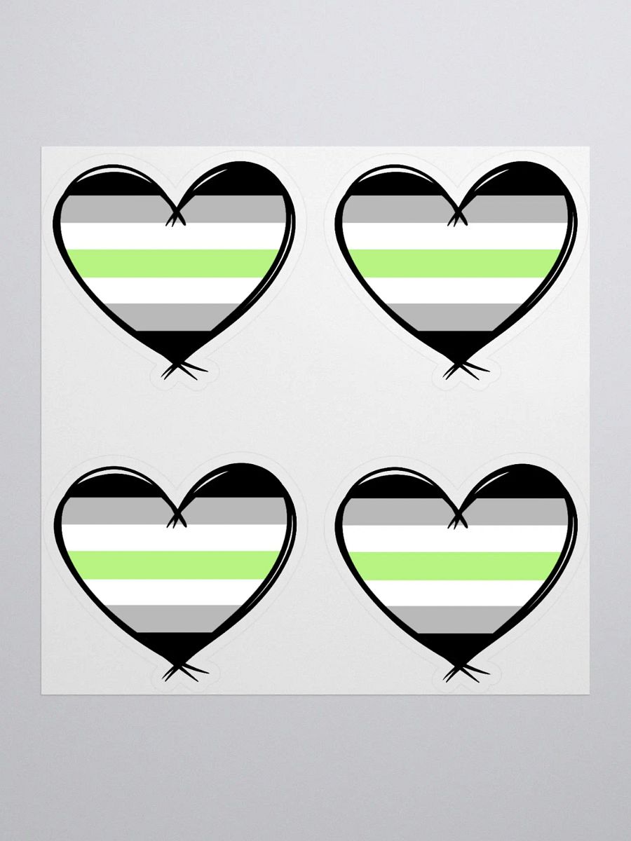 Agender Pride Stickers product image (1)