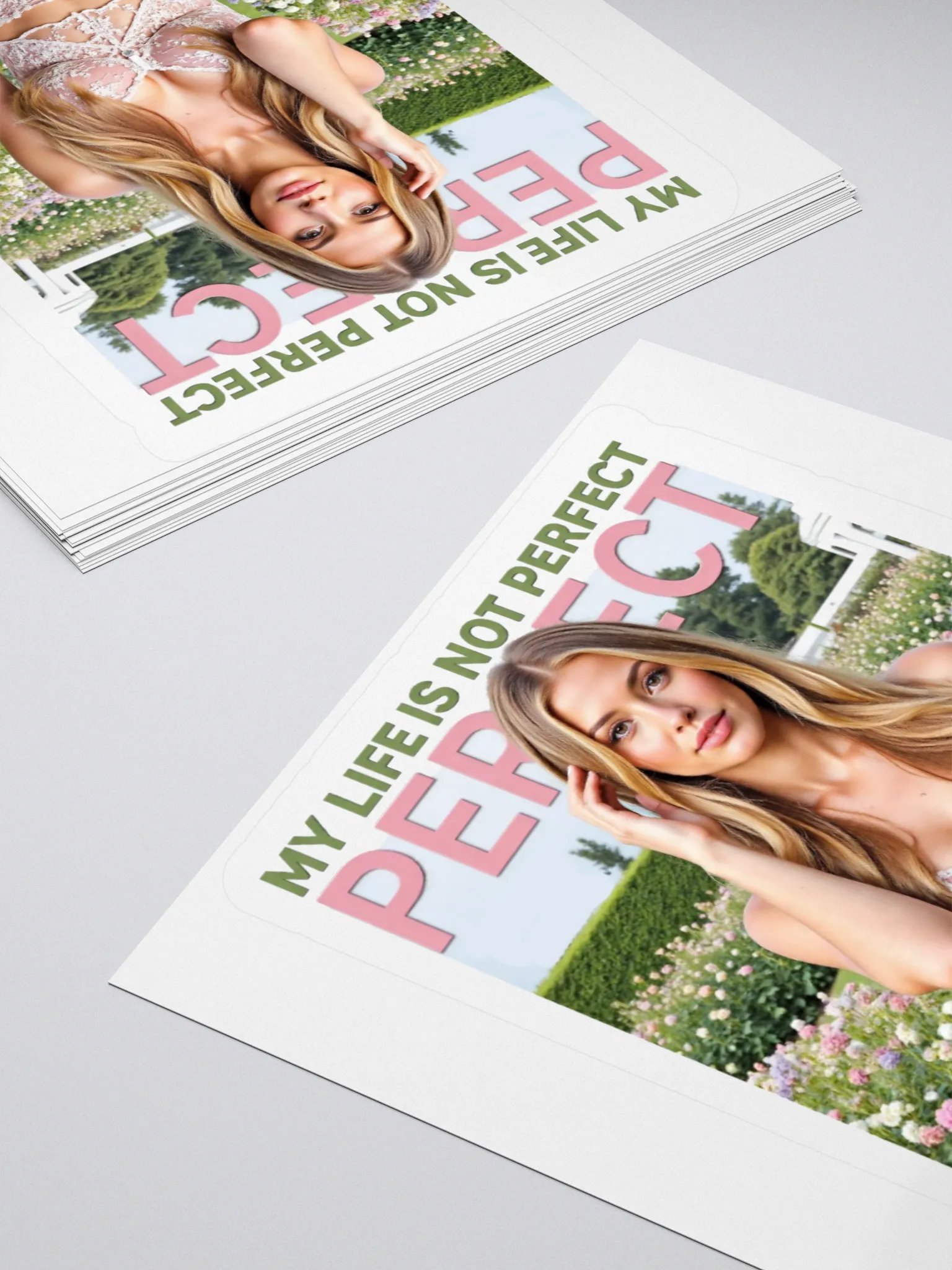 Perfectly Imperfect Hair Kiss Cut Stickers product image (11)