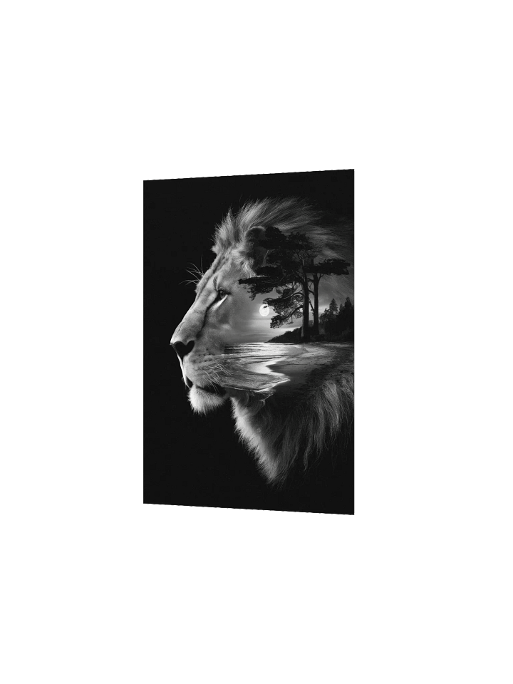 Lion Matte Poster Print product image (2)