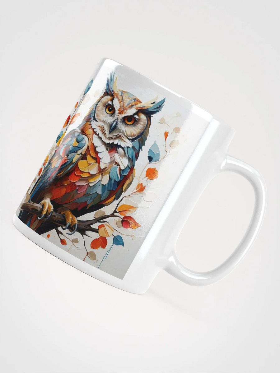 Radiant Feathers Owl Mug product image (6)