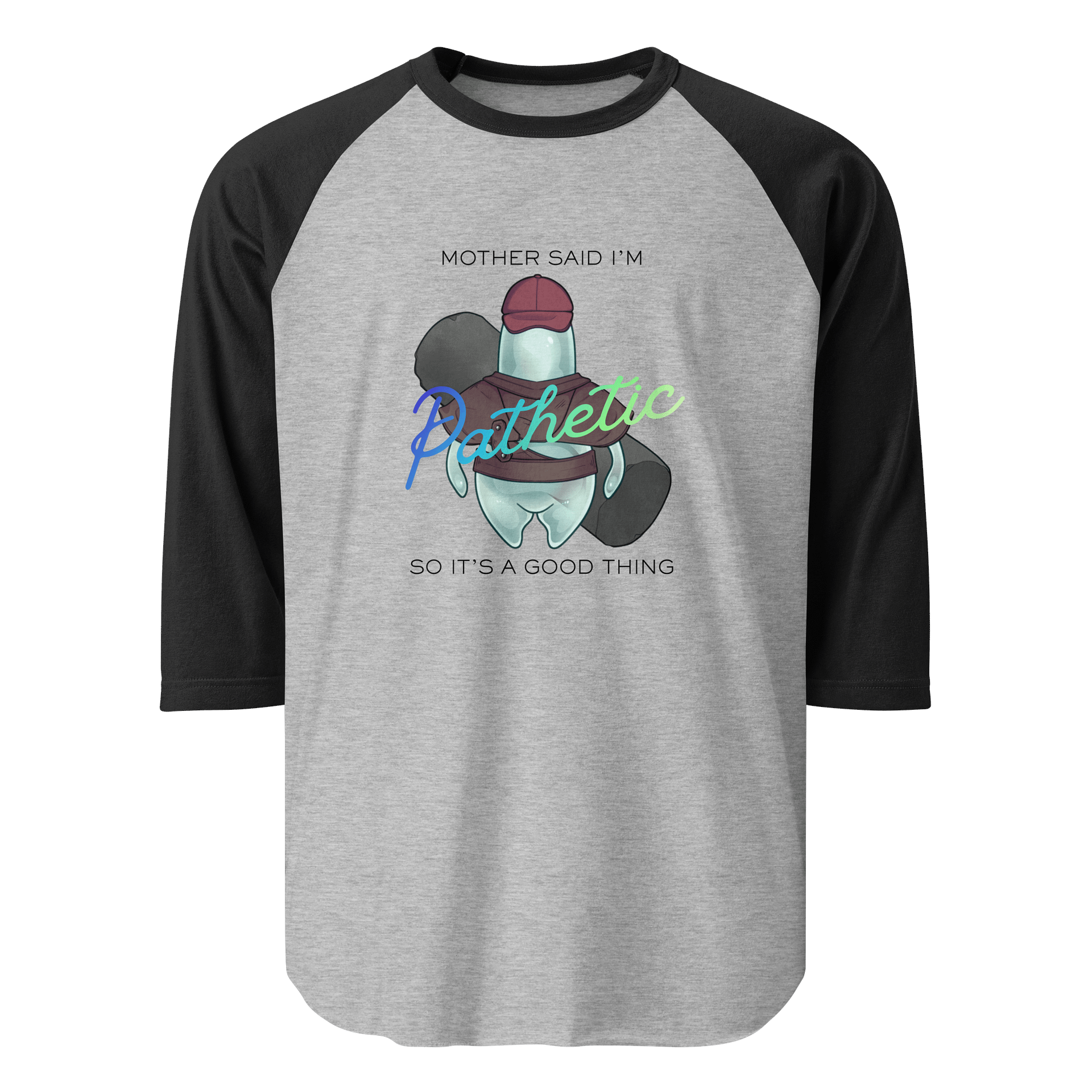 SSQ Mother Said I'm Pathetic - Baseball Tee product image (1)