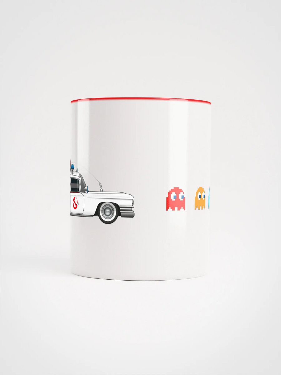 Ghostbusters vs Pacman Ghosts Ceramic Mug product image (5)
