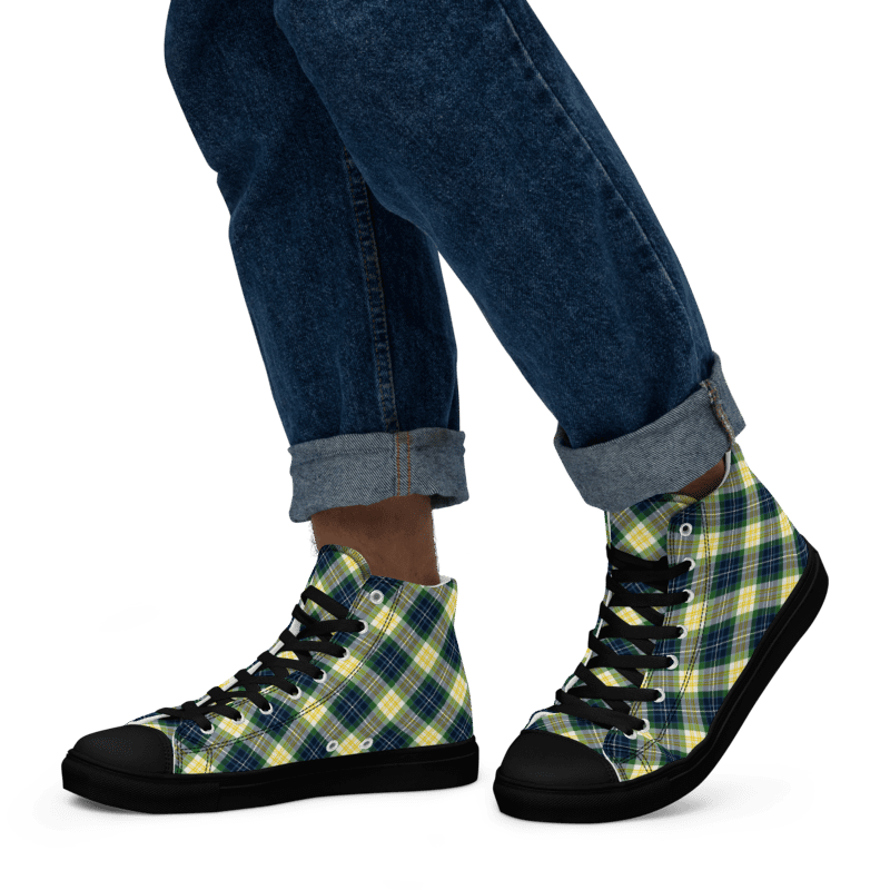 Fitzpatrick Tartan Men's High Top Shoes product image (5)