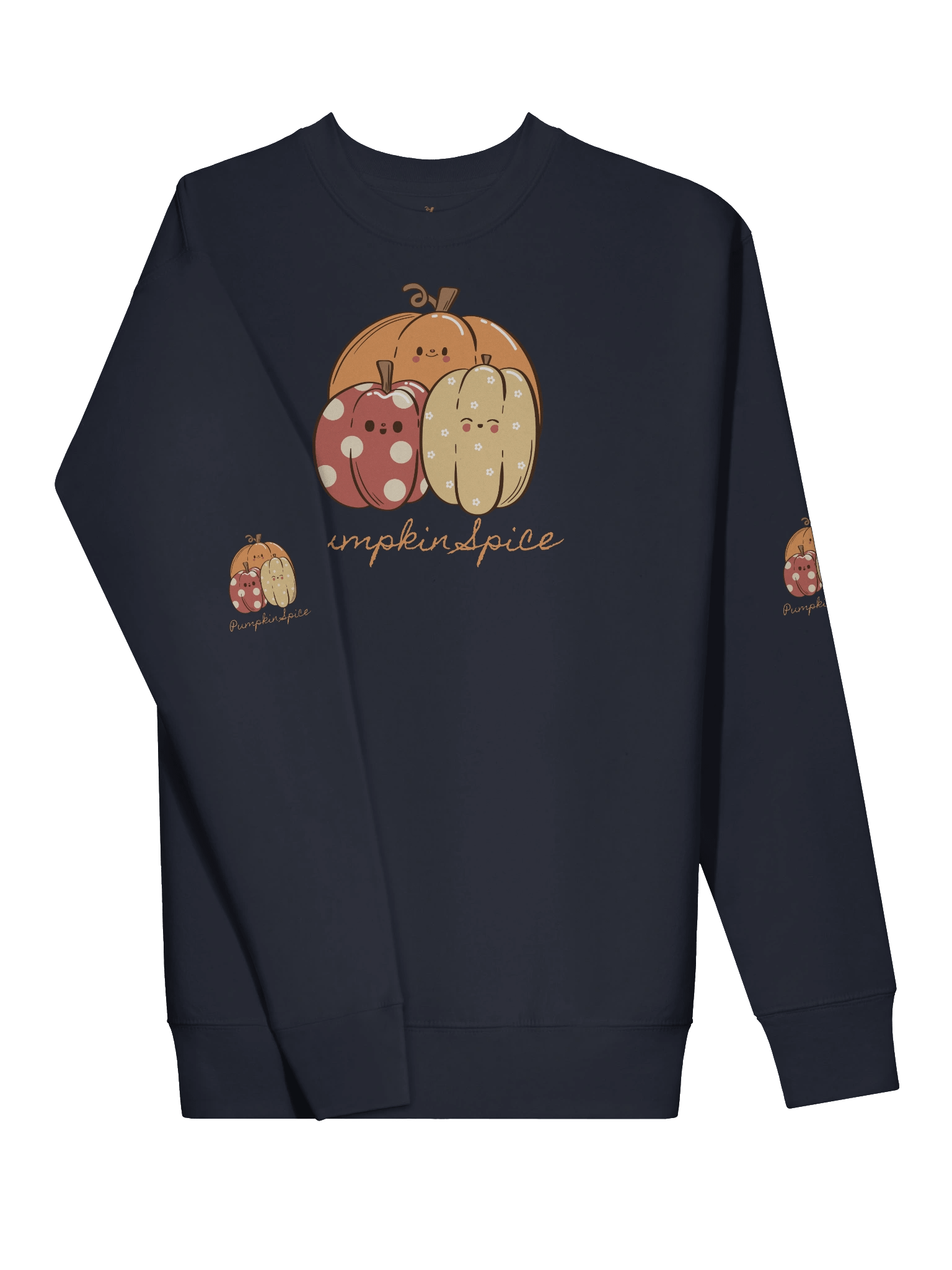 Pumpkin Spice Smiles Sweatshirt – Fall Cozy Vibes product image (25)