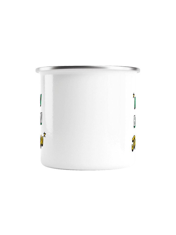 RAW BORN JAMAICAN Enamel Mug product image (2)
