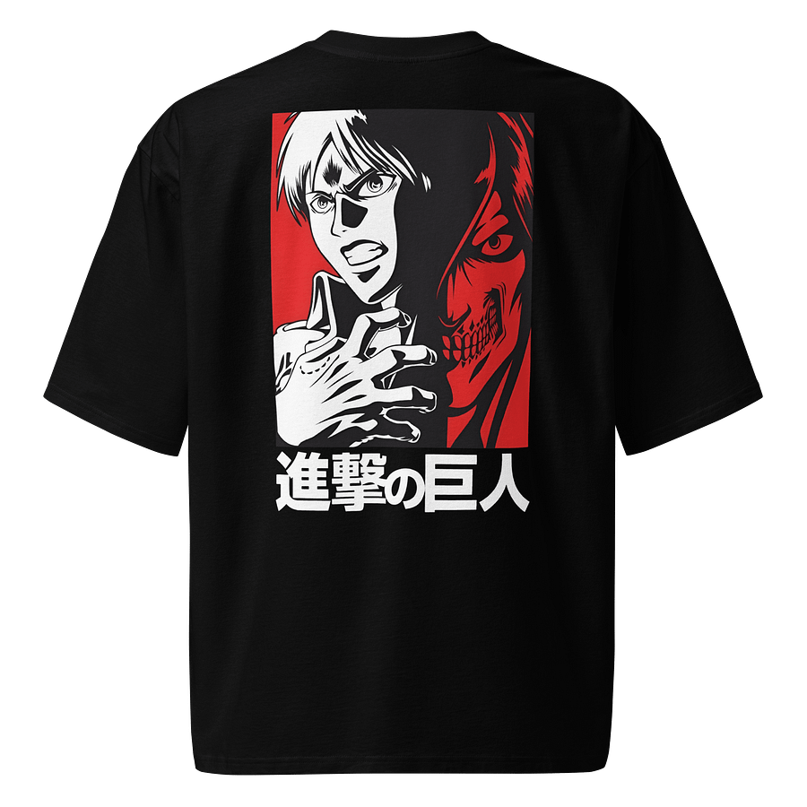 AOT Vivid Design Cotton Heritage Oversized T-Shirt product image (1)