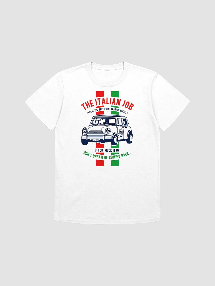 Italian Flag Car Stylized T-Shirt product image (1)