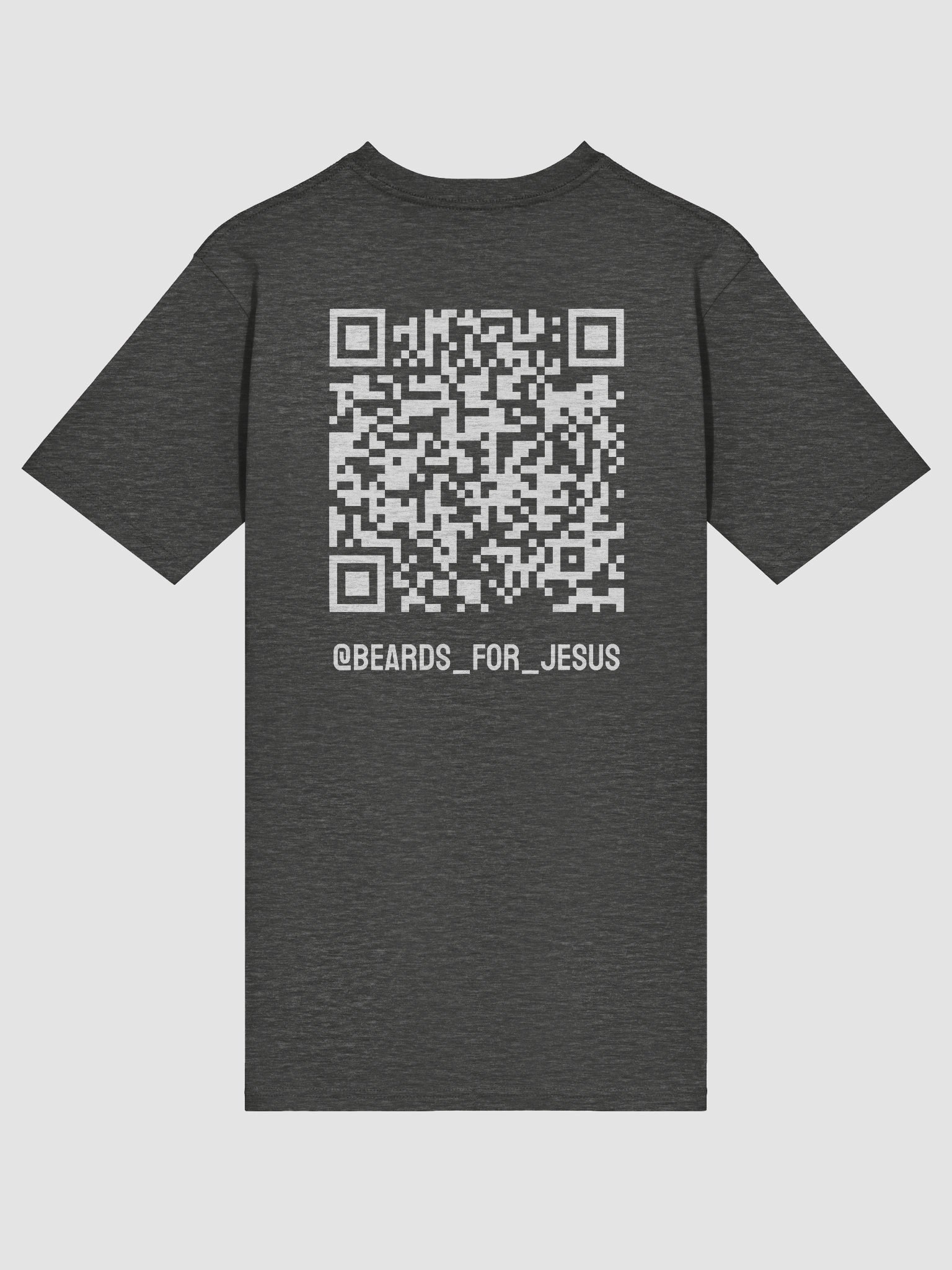 Beards For Jesus QR Code Tee - Men's Heavyweight product image (10)
