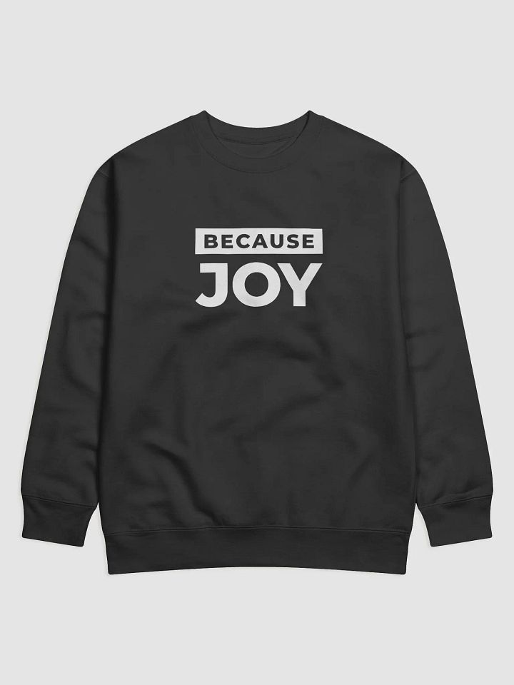 BECAUSE JOY Sweatshirt product image (2)