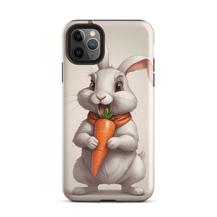 Carrot Loving Bunny iPhone Case product image (34)
