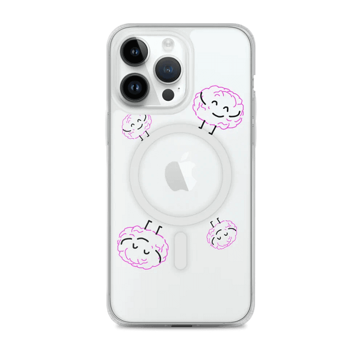 Brainy Brain Clear MagSafe® iPhone® Case product image (2)