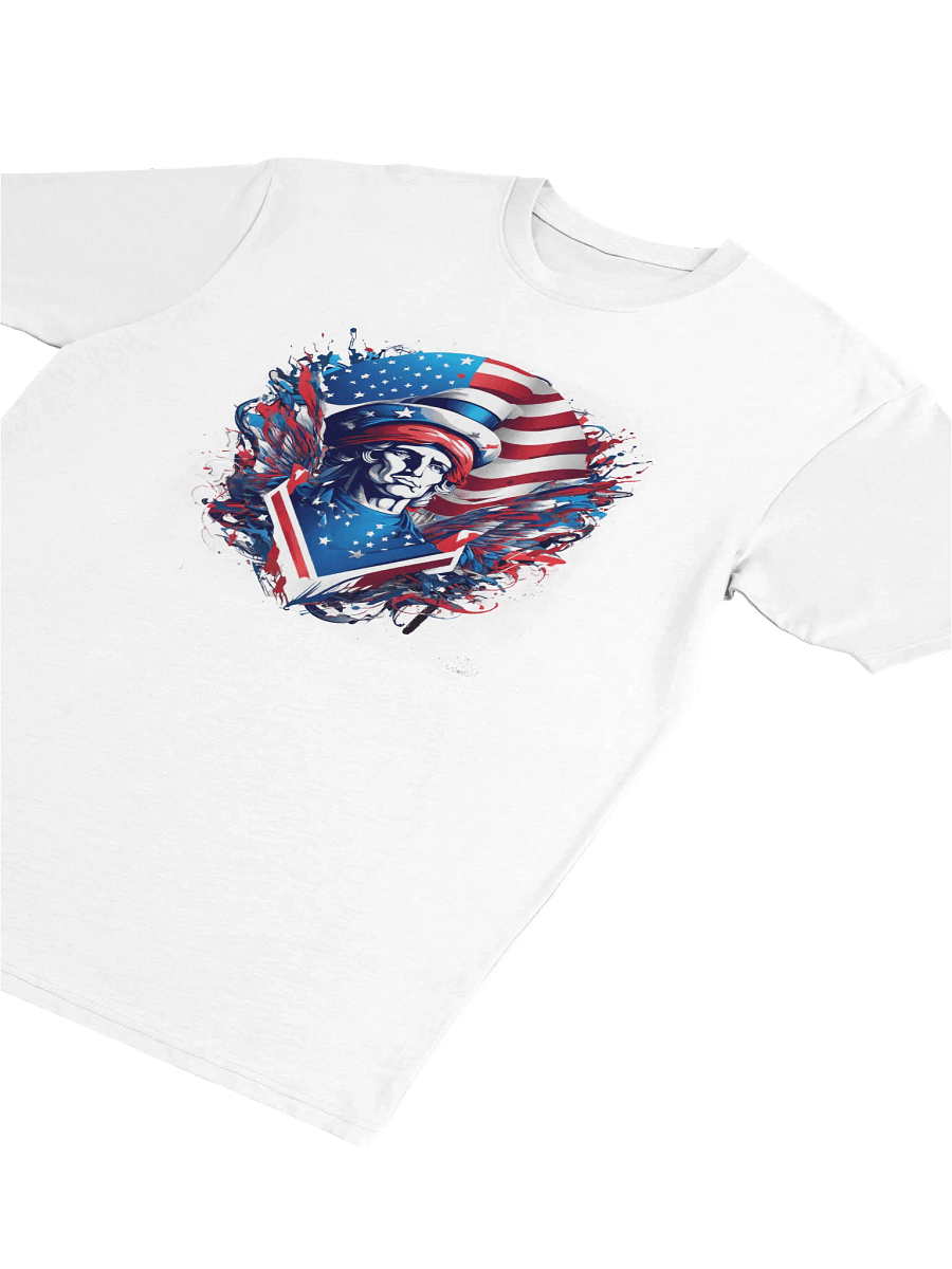 Patriotic Pride Tee, Bold Men's USA Shirt, Perfect American Gift product image (4)