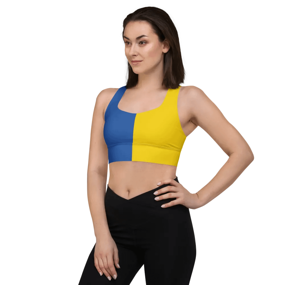 Ukraine - Longline Sports Bra product image (3)
