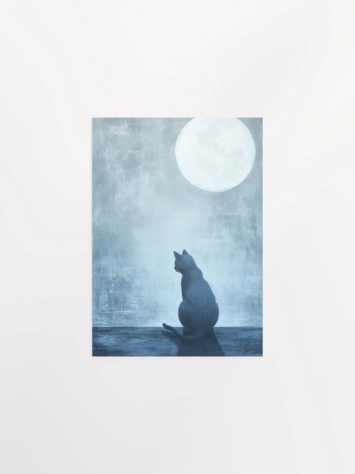 Moonlit Contemplation Poster product image (2)