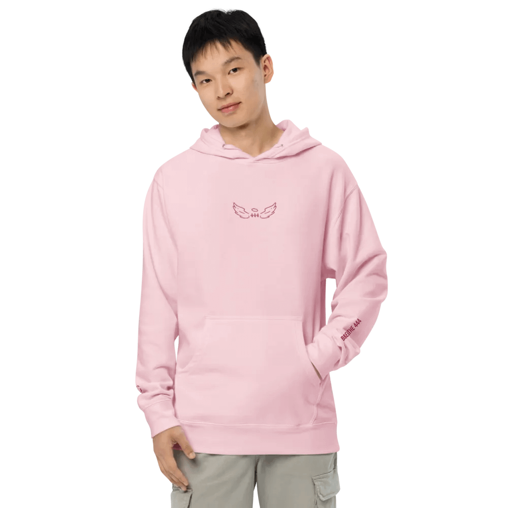Independent Hoodie 444 Hoodie - Hot Pink Thread Embroidery