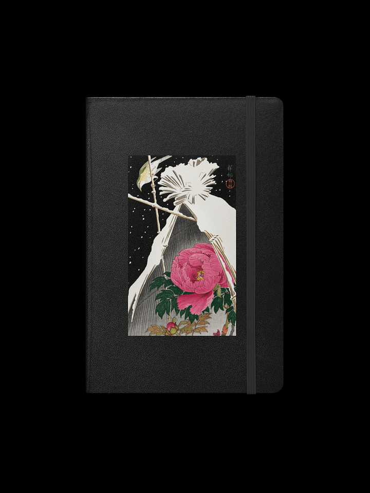 Snowy Peony. Hardcover JournalBook® product image (2)